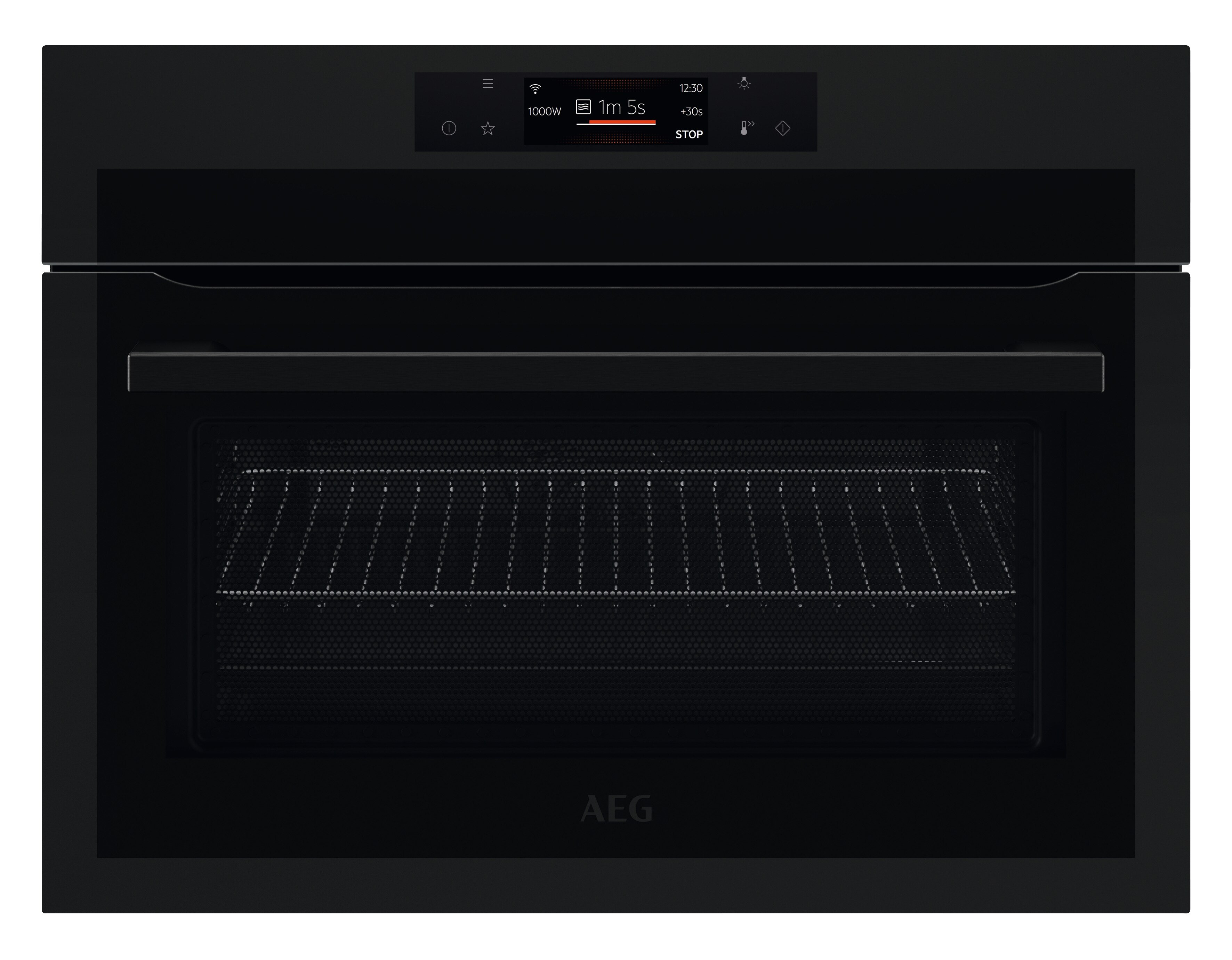 AEG KME768080T  WiFi Connected Built In Combination Microwave - Matte Black