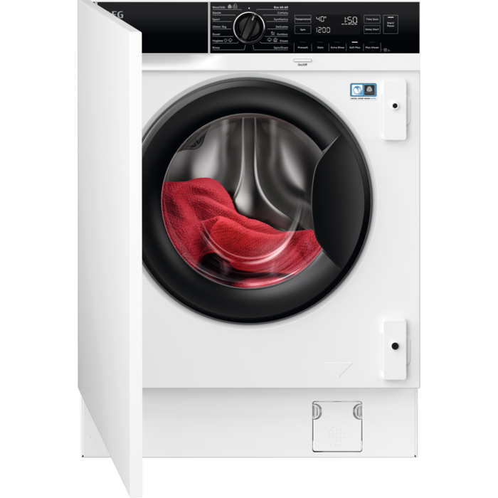 AEG LF7C8636BI 8kg 1600 Spin Integrated Washing Machine - White