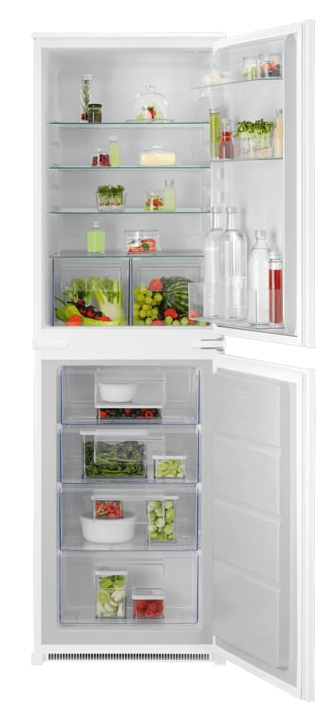 AEG Exclusiv Line NSC6L185ES 54.6cm 50/50 Built In Low Frost Fridge Freezer