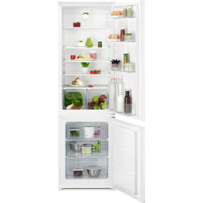 AEG OSC5S181ES 56cm 70/30 Integrated Low Frost Fridge Freezer