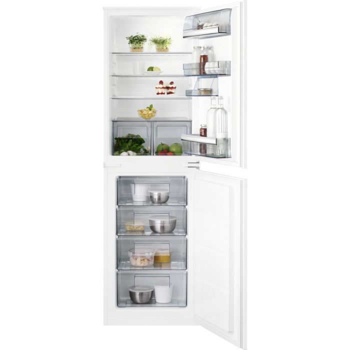 AEG SCB718F3LS 54.8cm 50/50 Integrated Low Frost Fridge Freezer