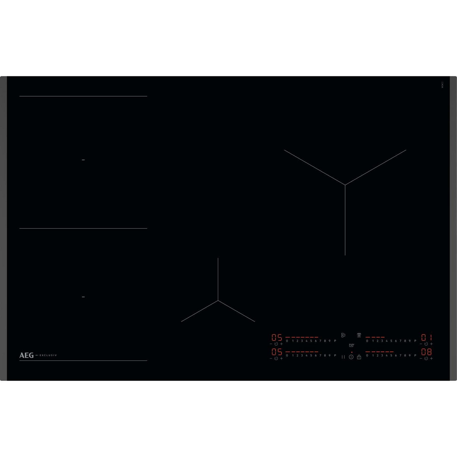 AEG SI84IB10FB 80cm Induction Hob - Black