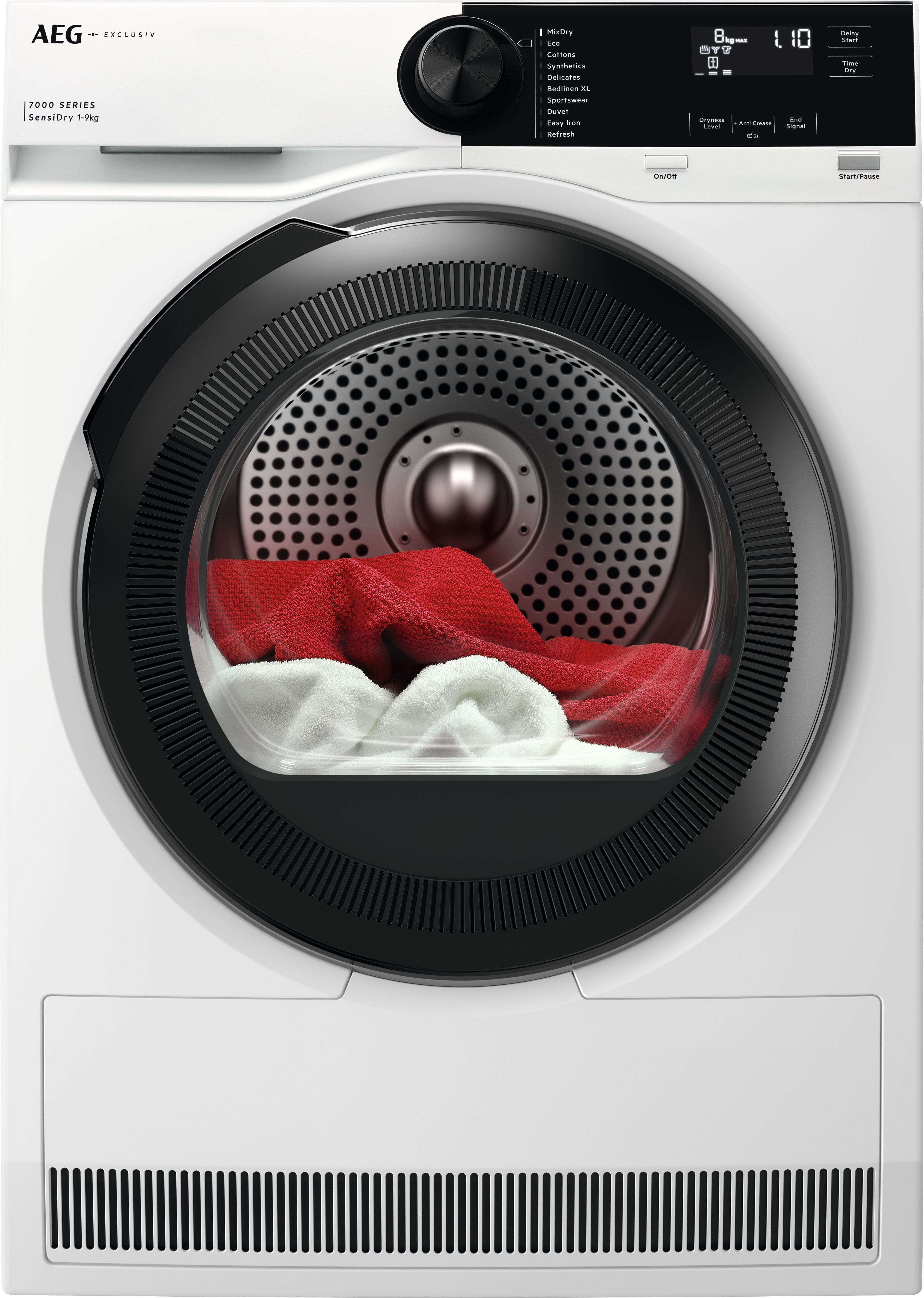 AEG Exclusiv Line TR729A4B 9kg Heat Pump Tumble Dryer - White