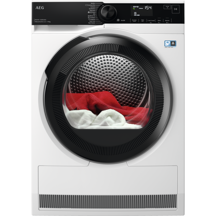 AEG TR849P4B 9kg Condenser Tumble Dryer - White