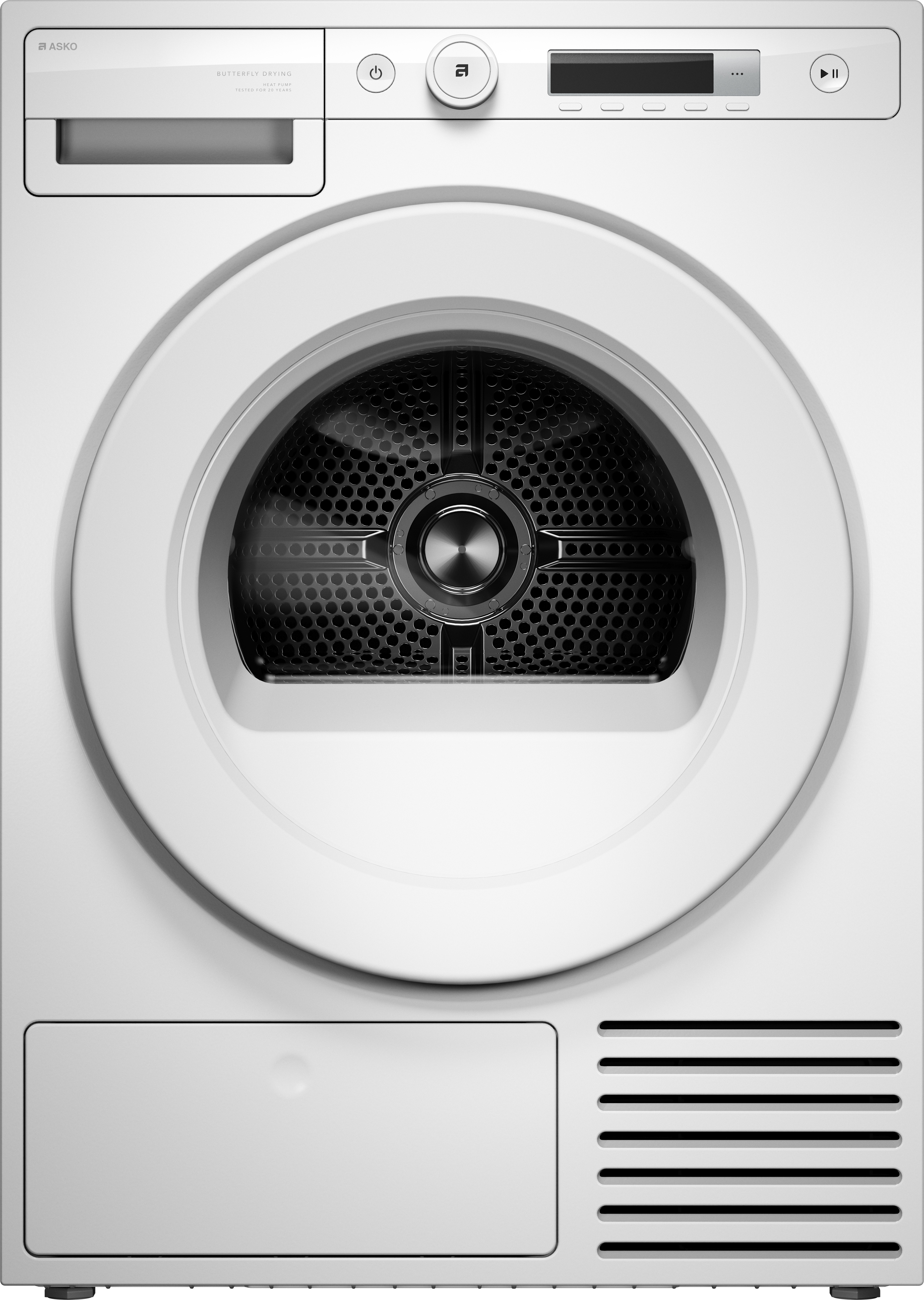 ASKO T108HW.UK  8kg Heat Pump Tumble Dryer - White