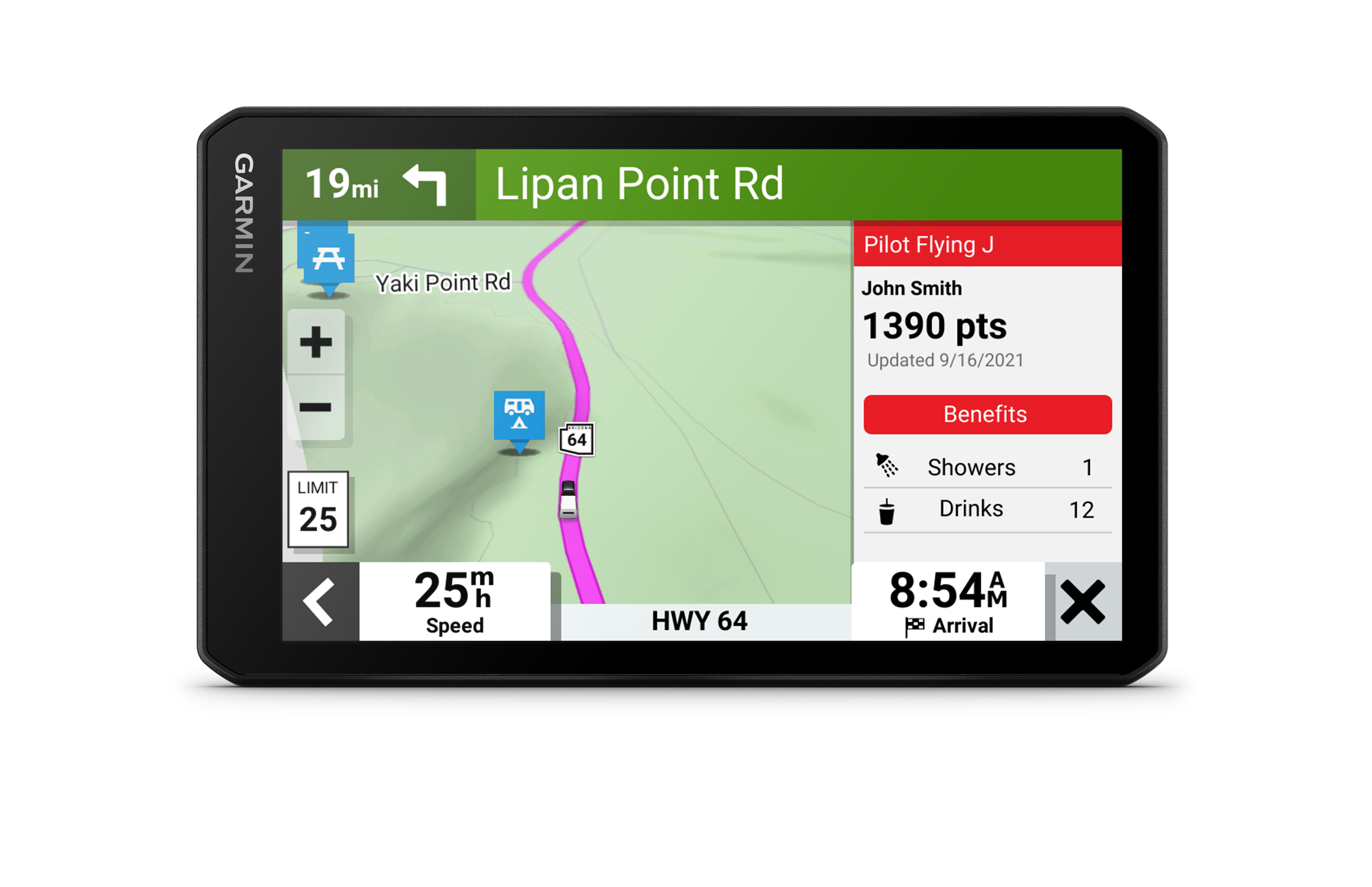 Avtex Tourer3PLUS Mini SAT Nav Unit - Black