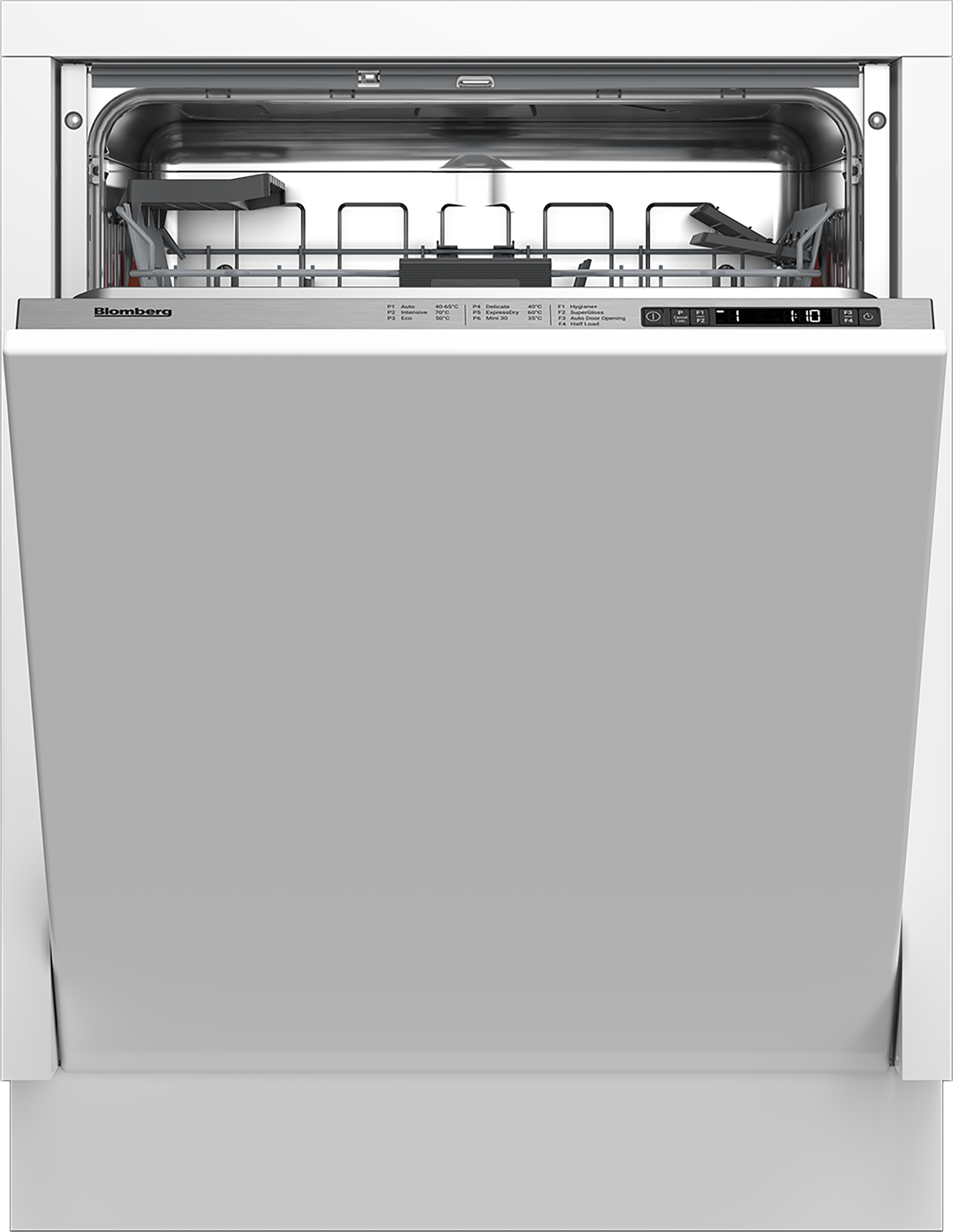 Blomberg LDV42420 Integrated Full Size Dishwasher with SuperGloss - Fixed Hinge - 14 Place Settings