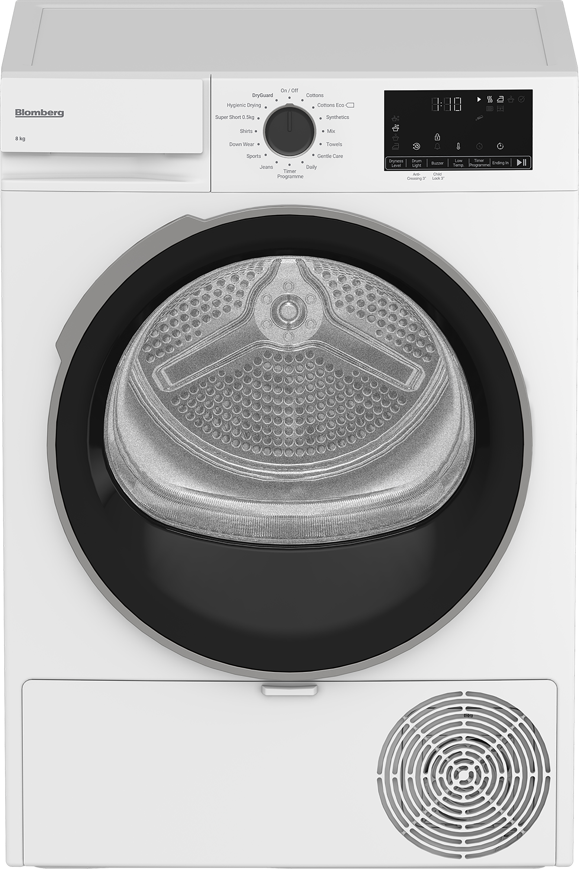 Blomberg LTA18321W 8kg Heat Pump Tumble Dryer - White