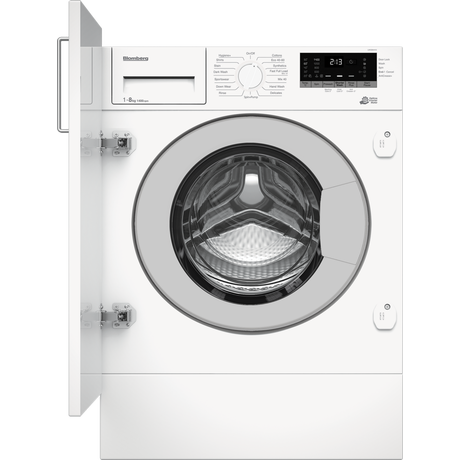 Blomberg LWI284410 8kg 1400 Spin Integrated Washing Machine with Fast Full Load - White