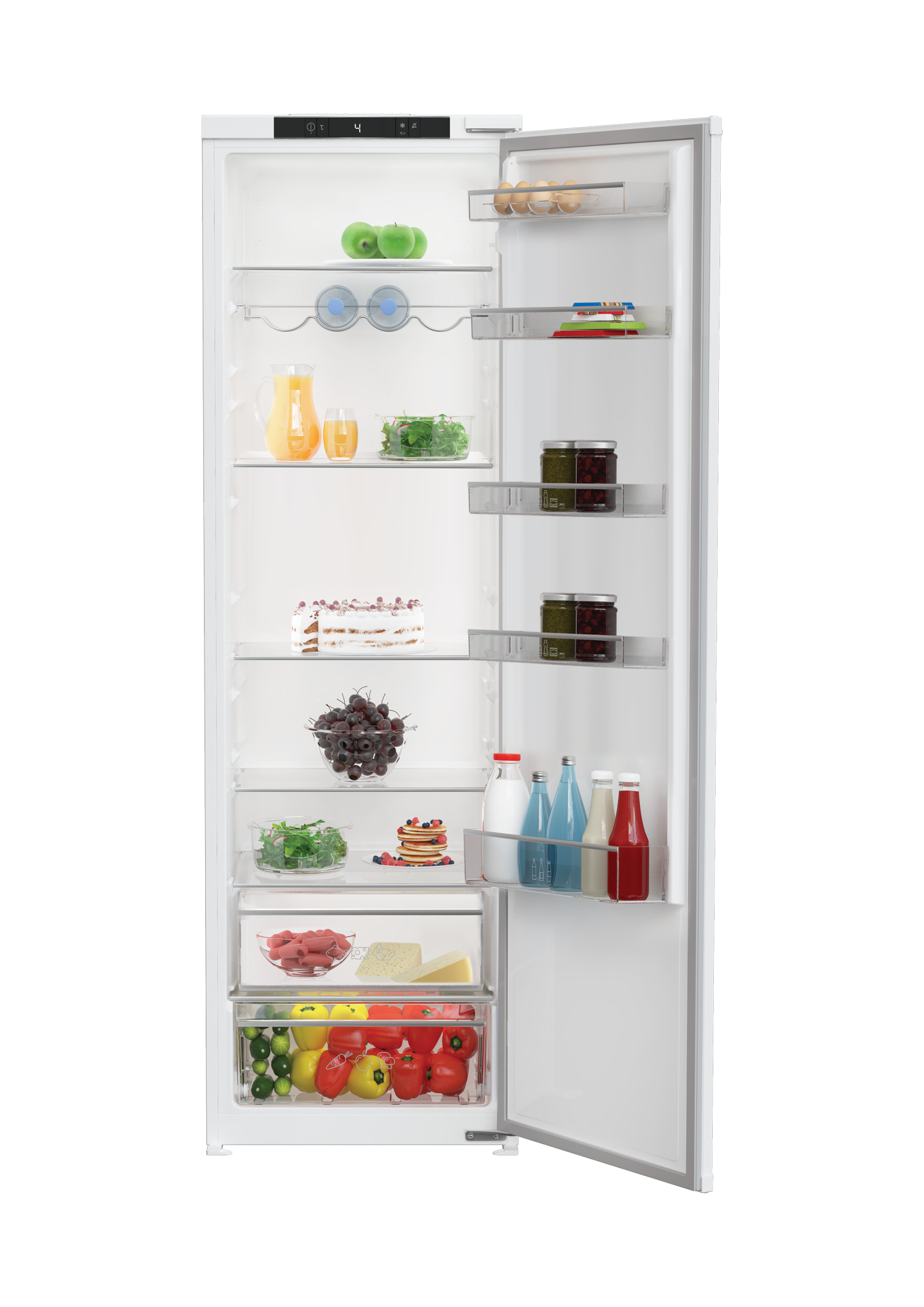 Blomberg SST3455I 54cm Integrated Tall Larder Fridge