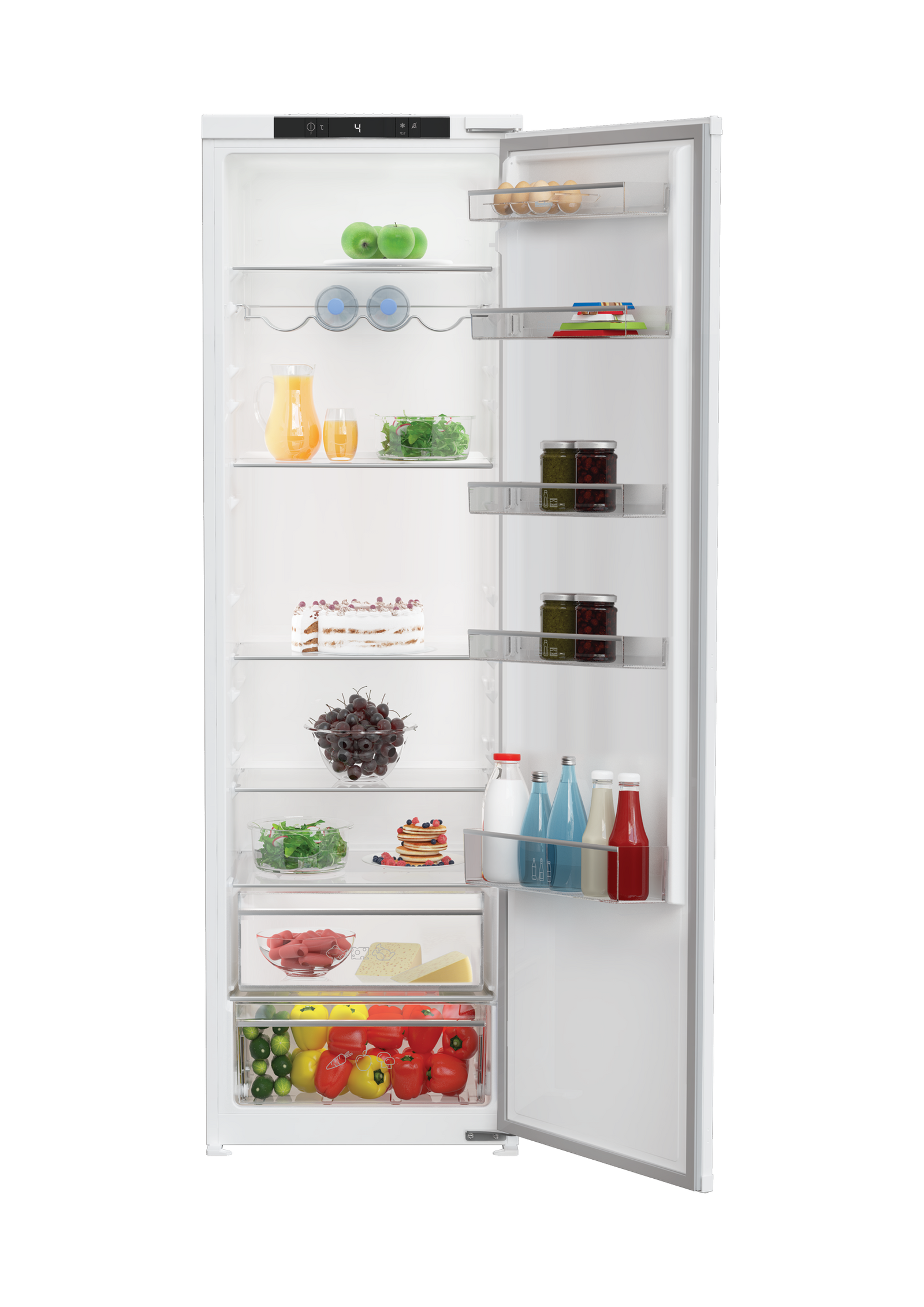Blomberg SST3455I 54cm Integrated Tall Larder Fridge
