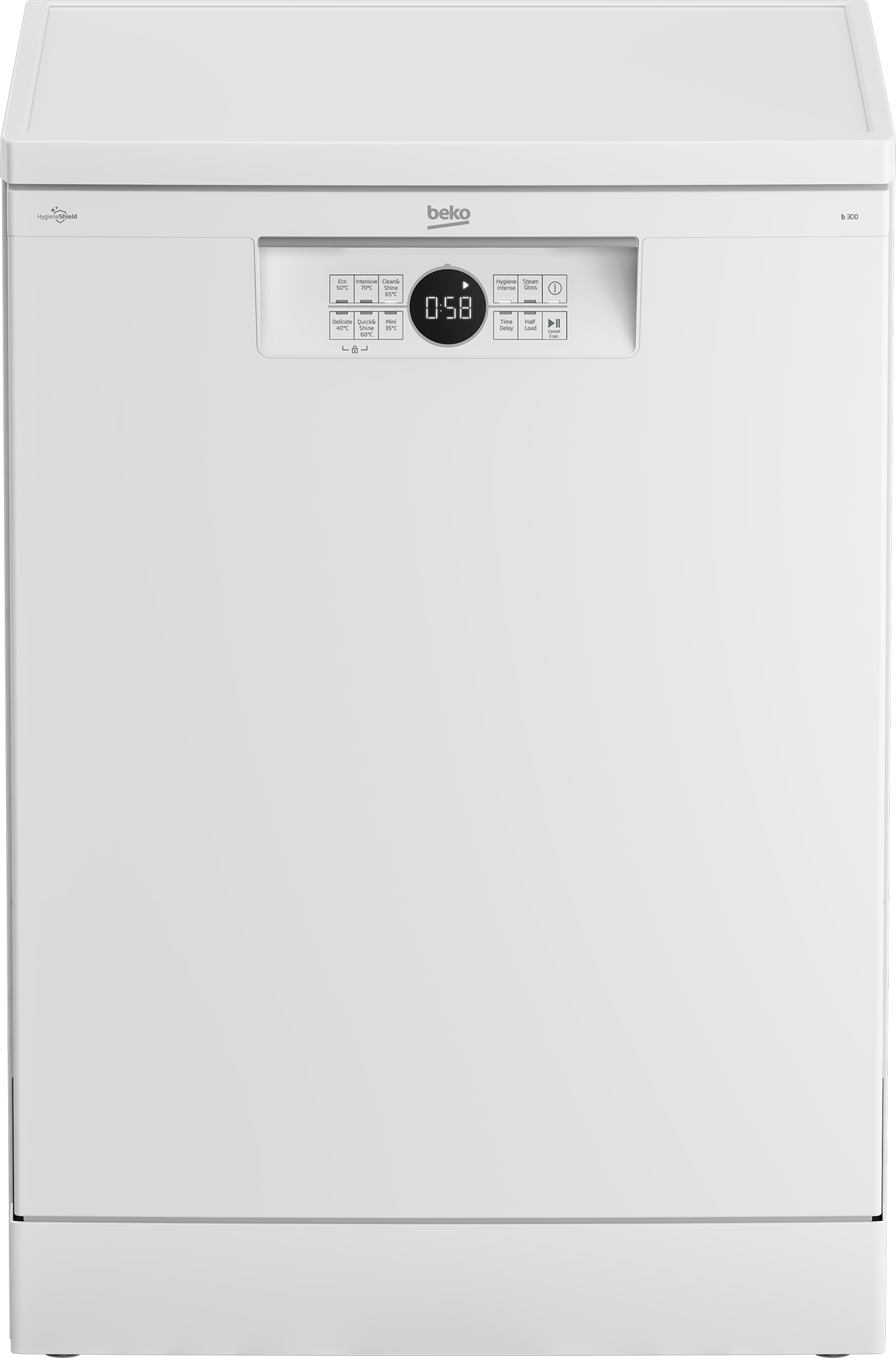Beko BDFN26432W Full Size Dishwasher - White - 14 Place Settings