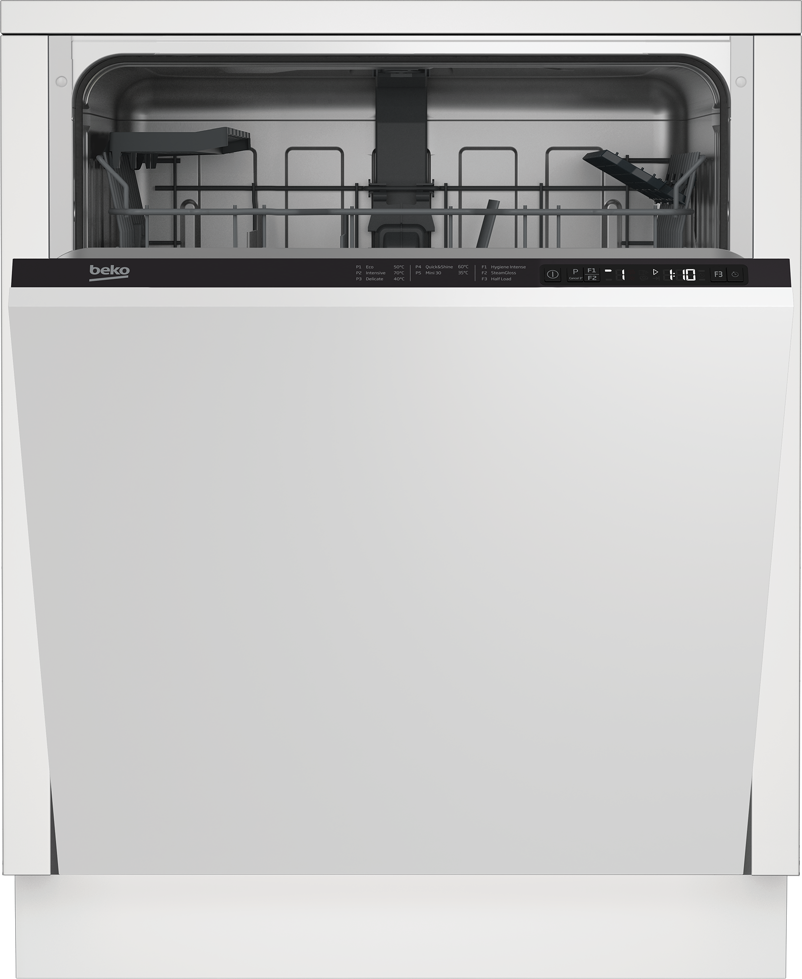 Beko BDIN25431 Built In Full Size Dishwasher - 14 Place Settings