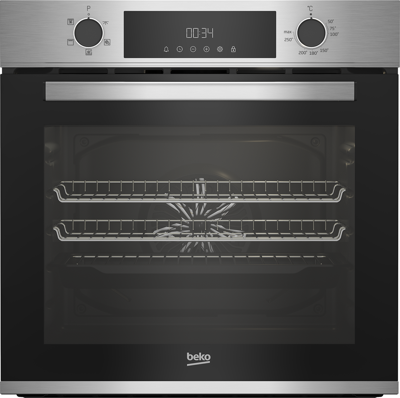 Beko AeroPerfect CIFY81X 60cm Built in RecycledNet Single Fan Oven - Stainless Steel