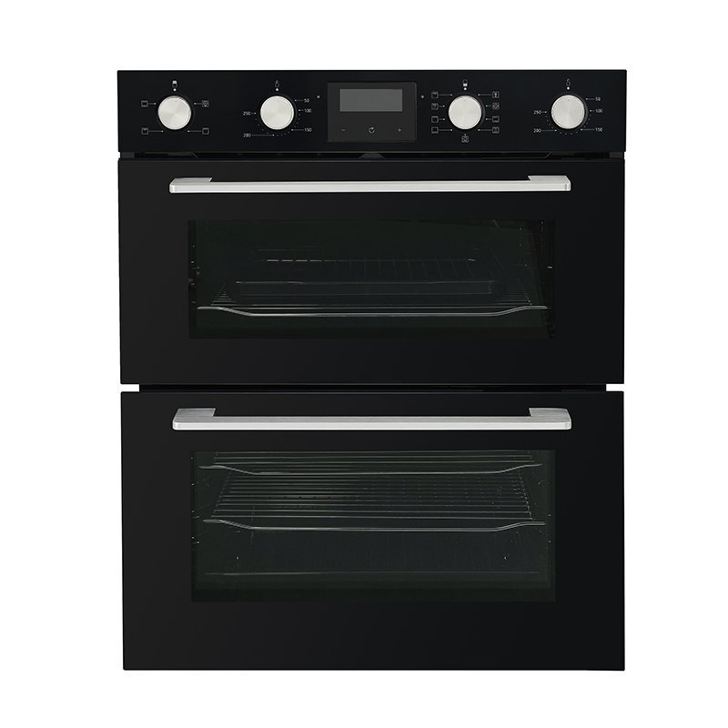 Belling BI703MFC 59.5cm Built In Electric Double Oven - Black