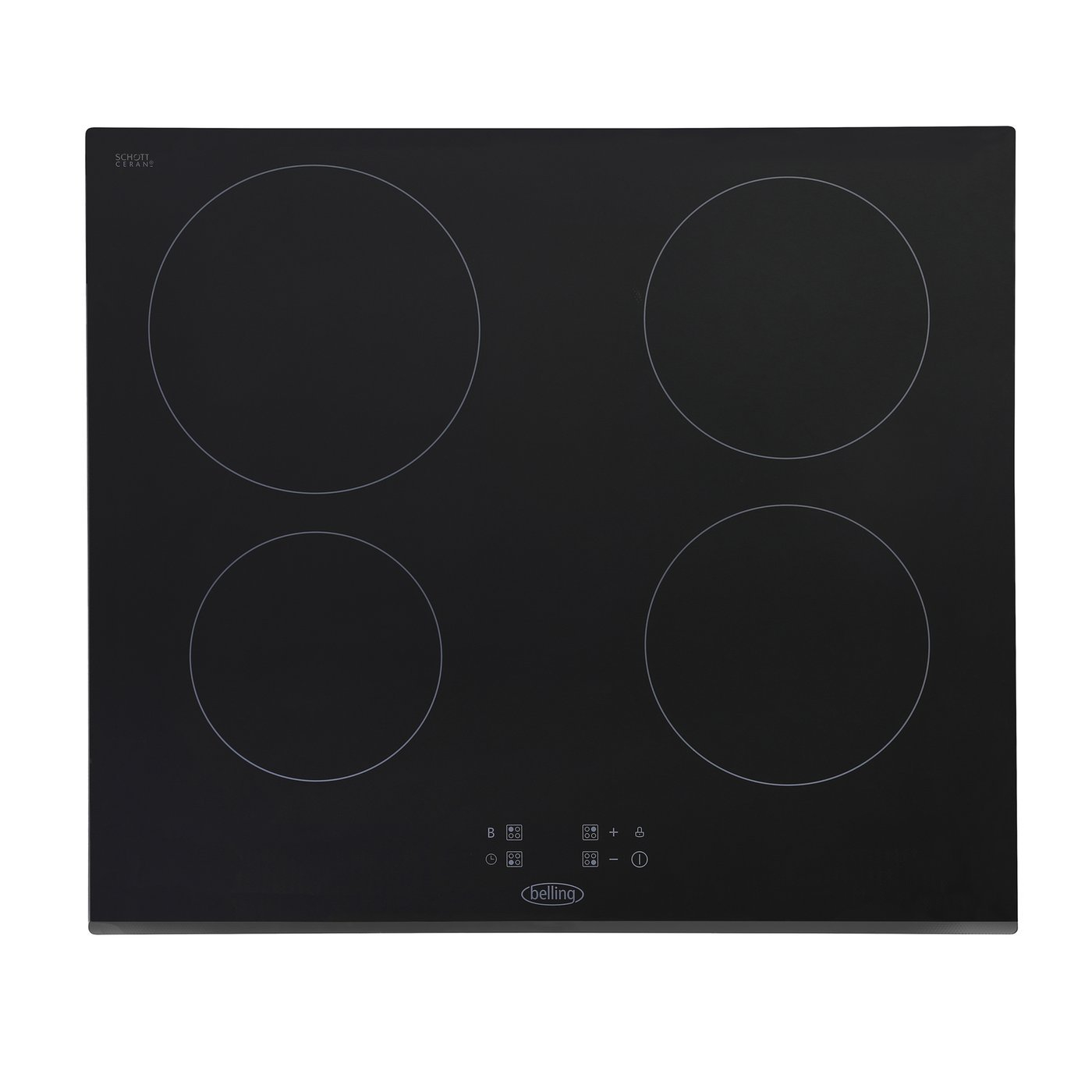 Belling IHT603 59cm Electric Hob - Black