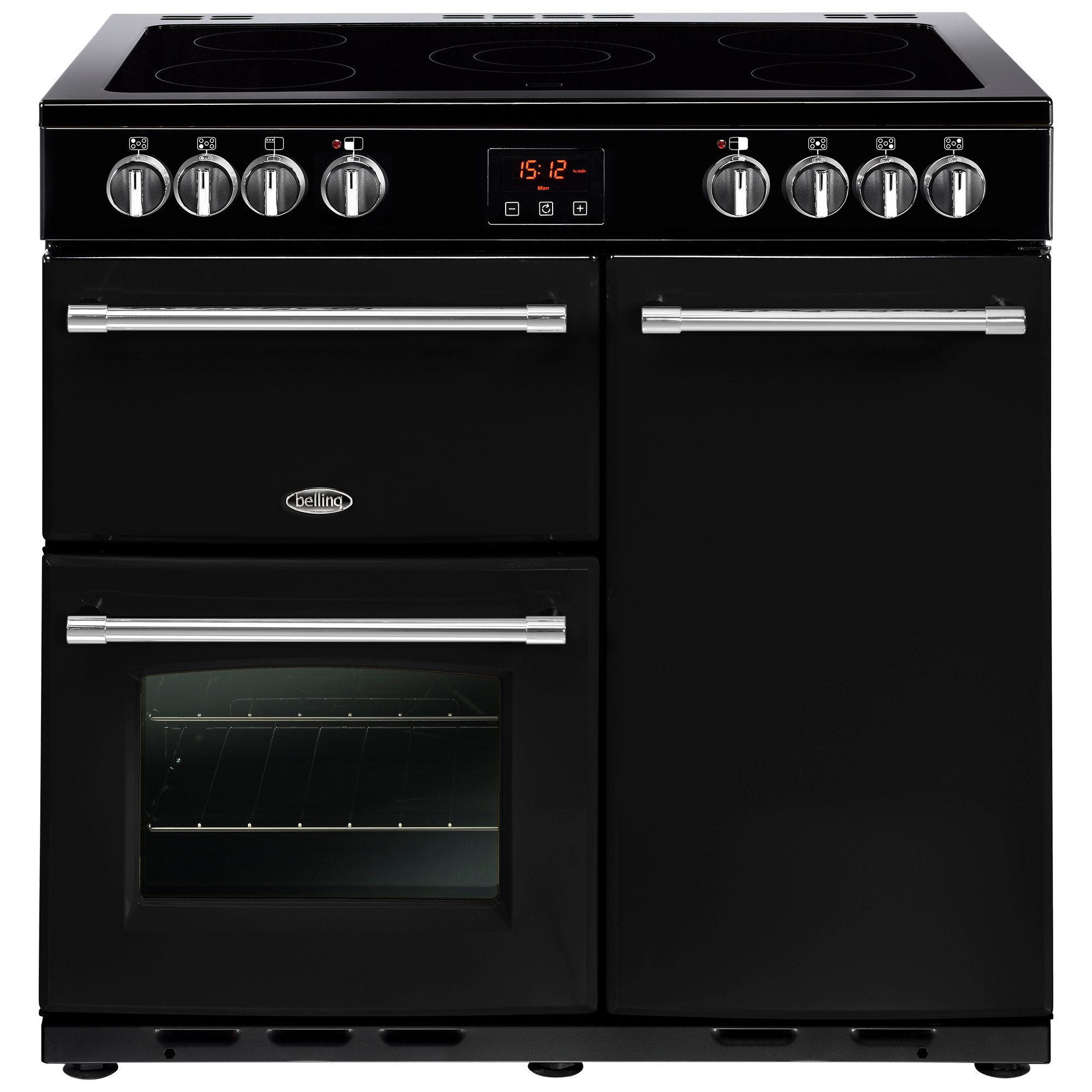 Belling 444444124 Farmhouse 90E Ceramic Range Cooker