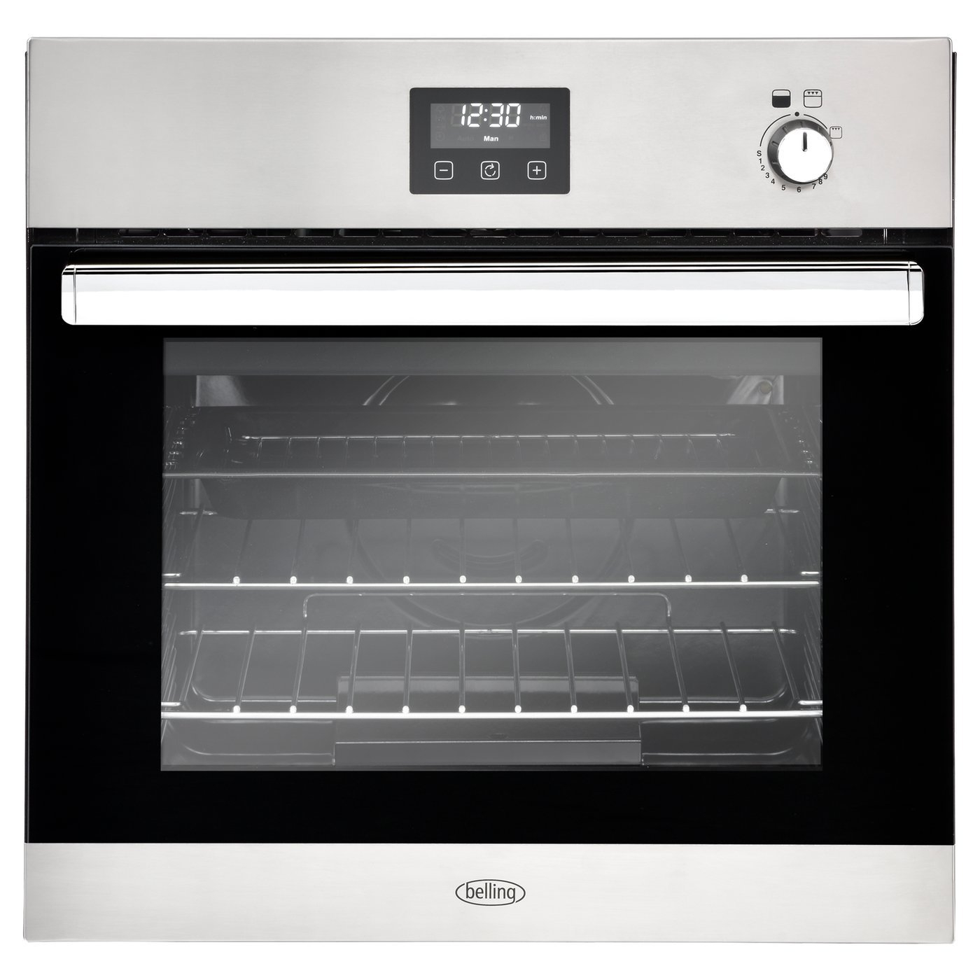 Belling 444444791 BI602G Built In Gas Single Oven - Stainless Steel