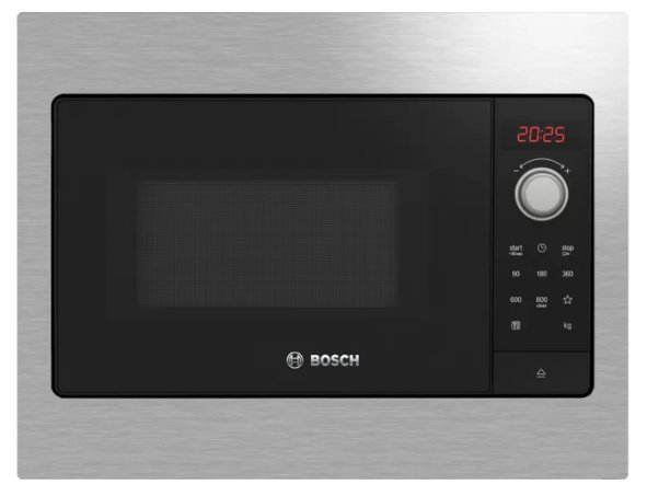 Bosch BFL523MS3B 20 Litres Built In Microwave Oven - Stainless Steel