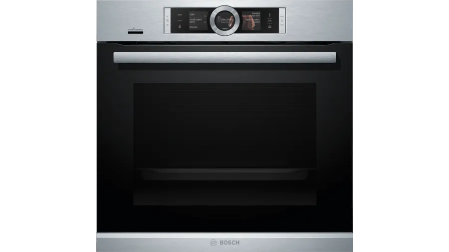 Bosch HRG6769S6B 60cm Series 8 Built-In Single Electric Oven