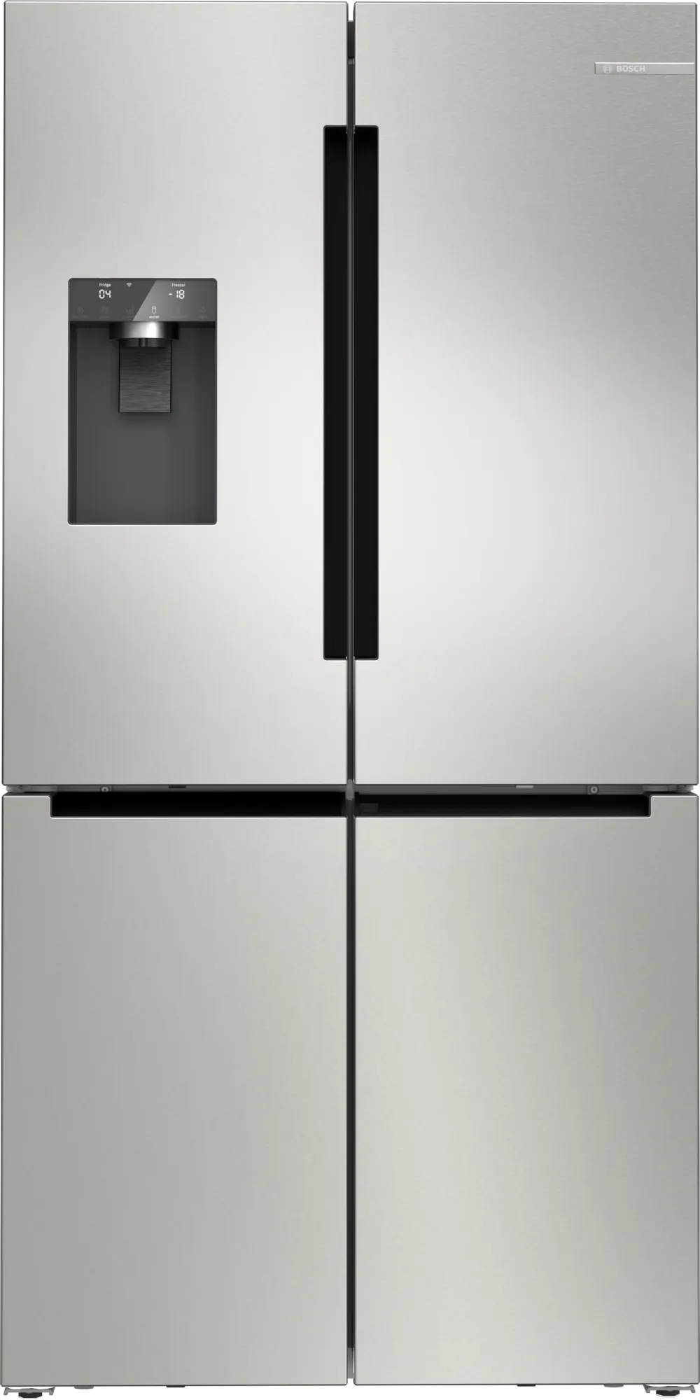 Bosch KFD96APEA 90.5cm Plumbed No Frost American Fridge Freezer - Stainless Steel