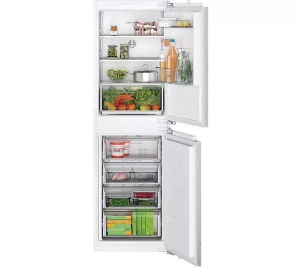 Bosch KIN85NFF0G 54.1cm 50/50 Integrated Frost Free Fridge Freezer