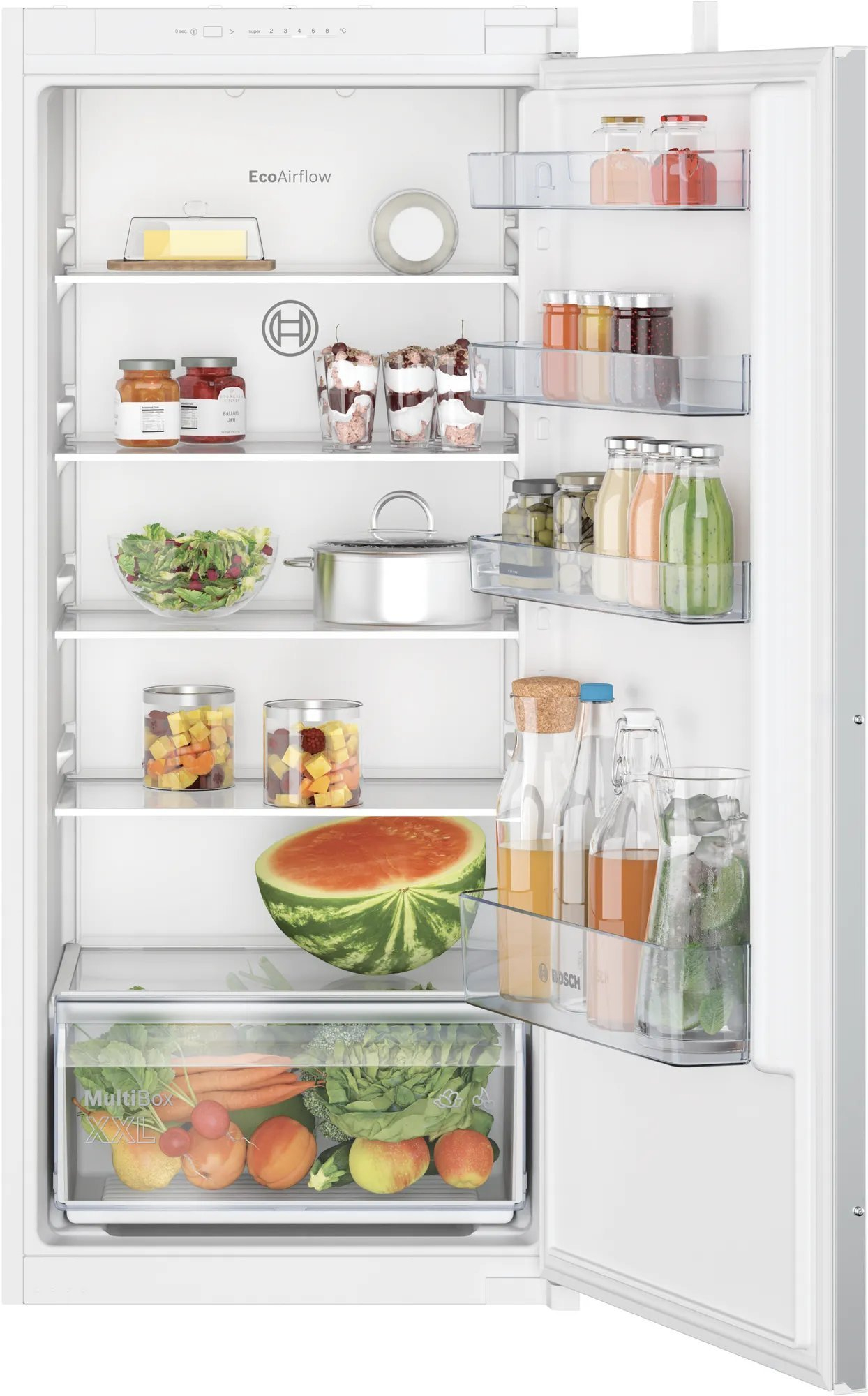 Bosch KIR41NSE0G 54.1cm Built In Fridge - White