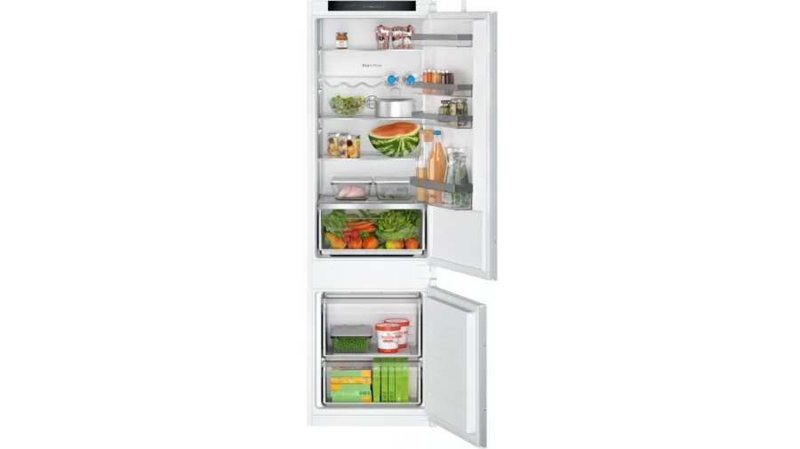 Bosch KIV87VSE0G 54.1cm 70/30 Integrated Low Frost Fridge Freezer