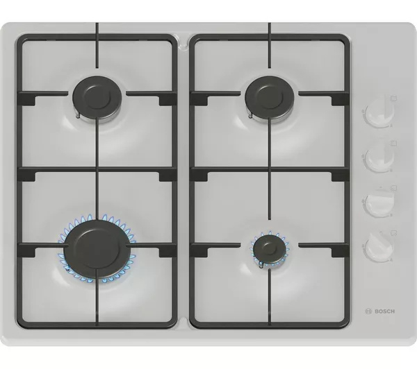 Bosch 296PBP6B2K60 60cm Gas Hob - White