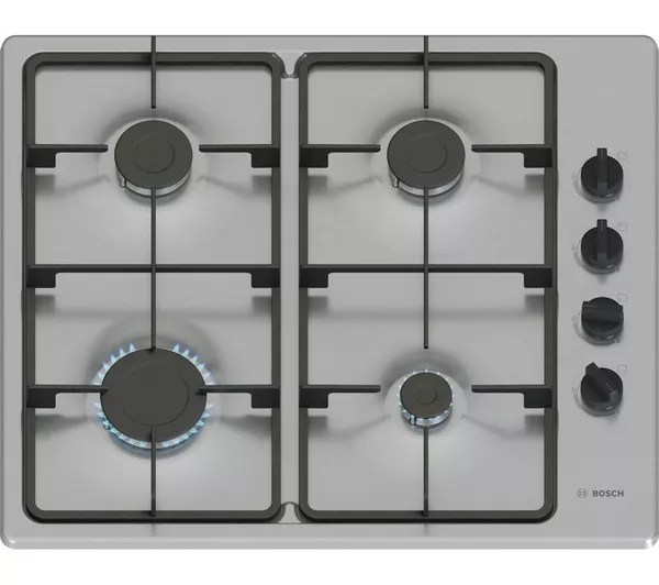 Bosch PBP6B5K60 60cm Gas Hob - Stainless Steel