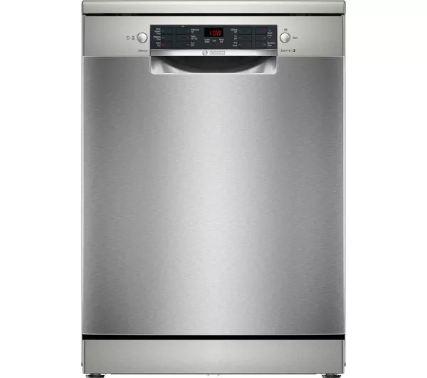 Bosch Series 2 SMS26AI08G Dishwasher in Silver - 12 Place Settings