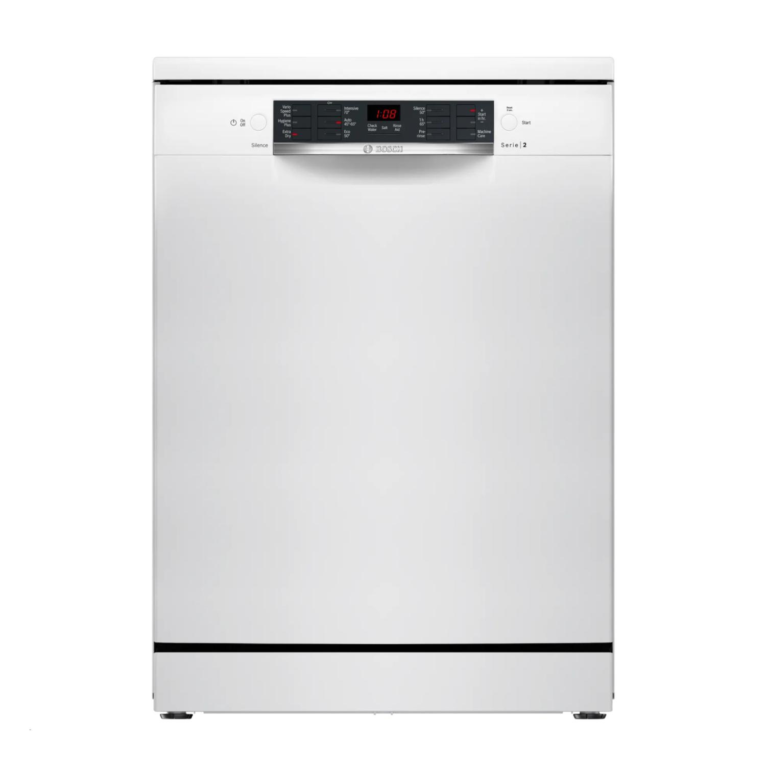 Bosch SMS26AW08G 60cm Dishwasher - White 12 Place Settings