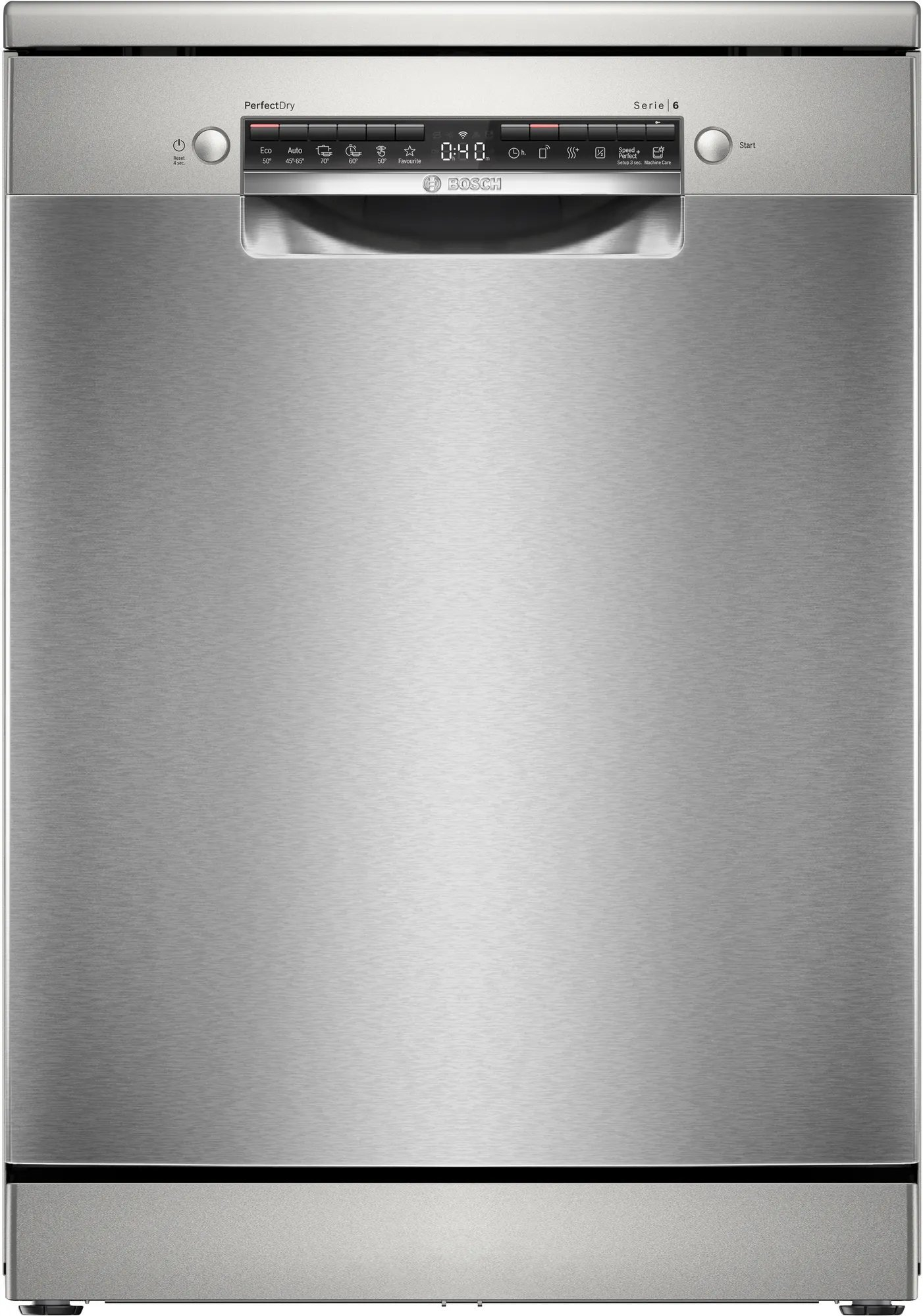 Bosch SMS6TCI00E Dishwasher - Silver Inox - 14 Place Settings