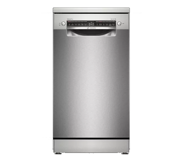 Bosch SPS4HMI49G Slimline WiFi-enabled Dishwasher in Silver - 10 Place Settings