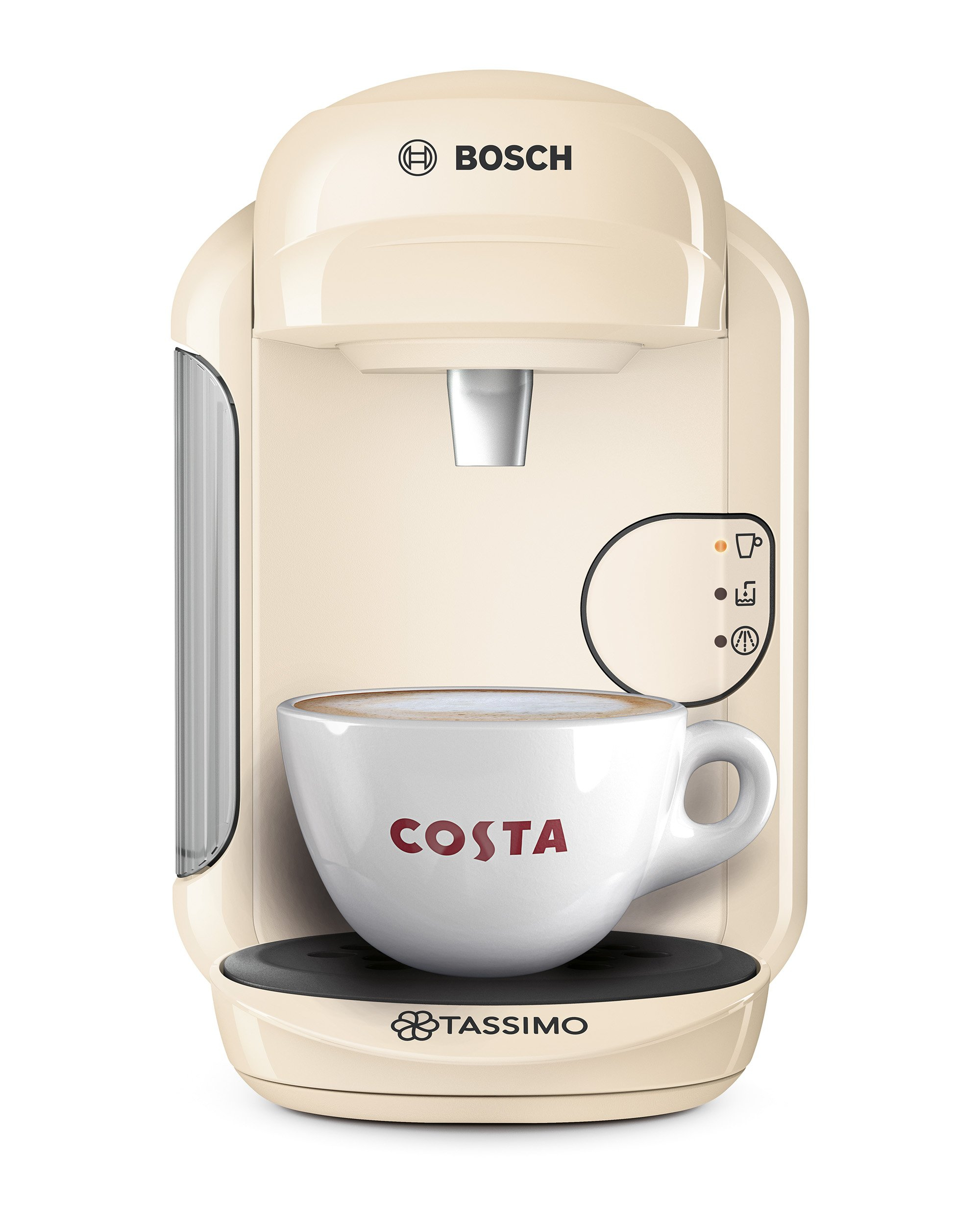 Bosch TAS1407GB Tassimo Vivy Pod Coffee Machine Cream