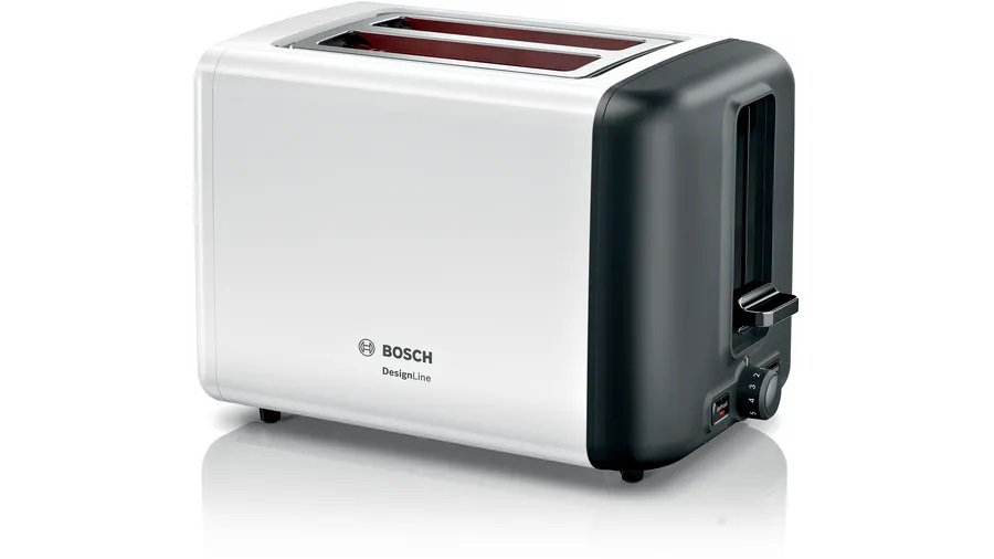 Bosch TAT3P421GB 2 Slice Toaster - White