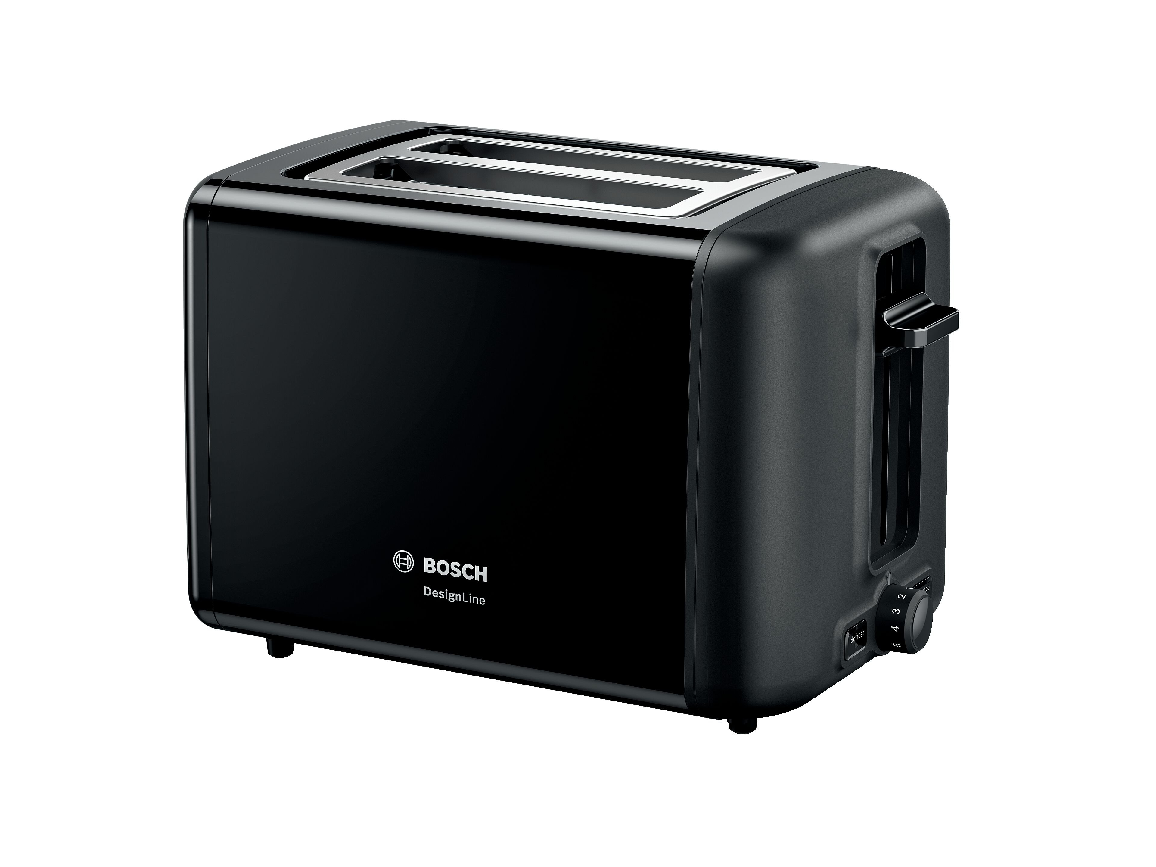 Bosch TAT4M243GB 4 Slice Toaster - Black