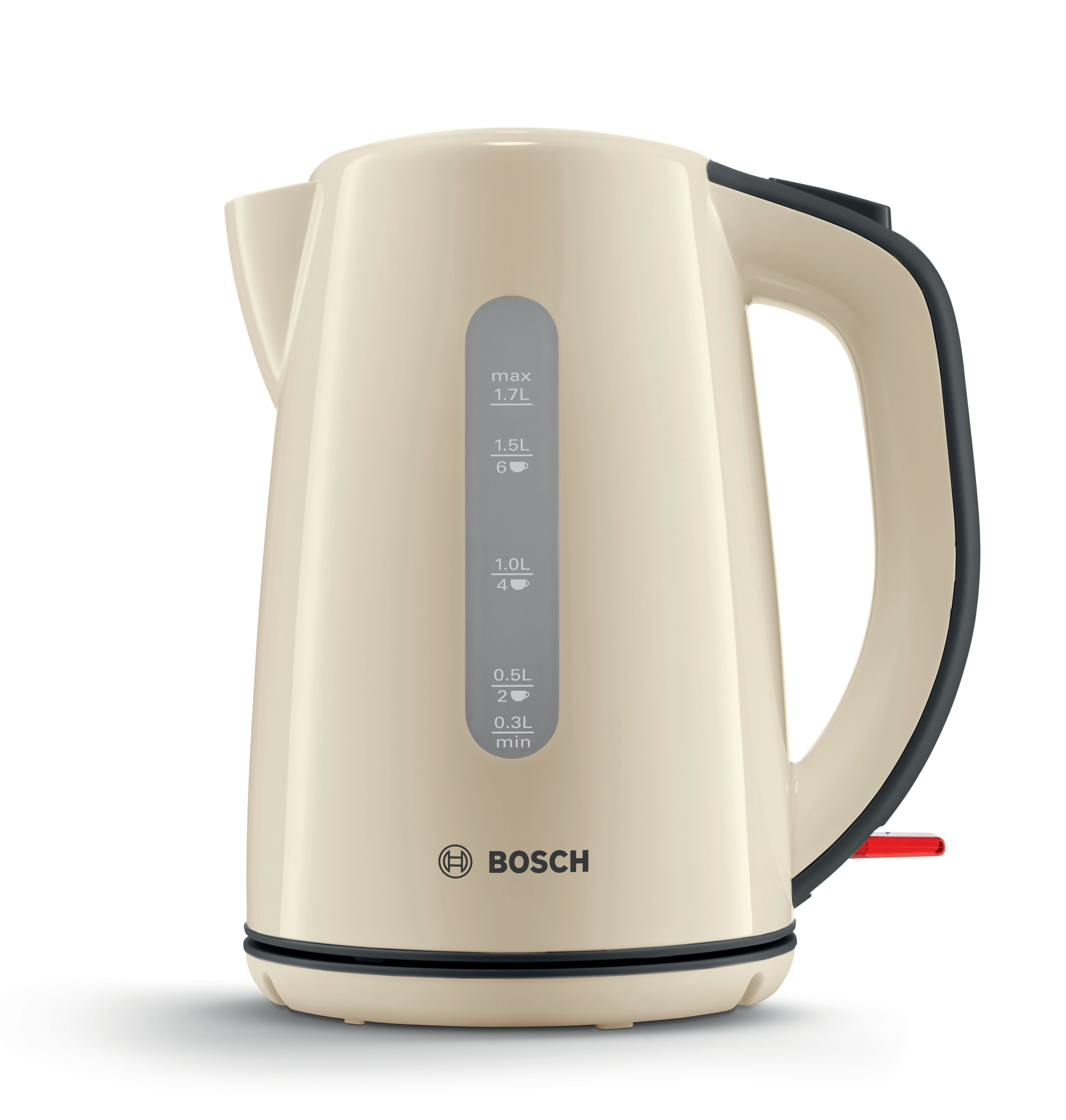 Bosch TWK7507GB 1.7 Litres Jug Kettle - Cream