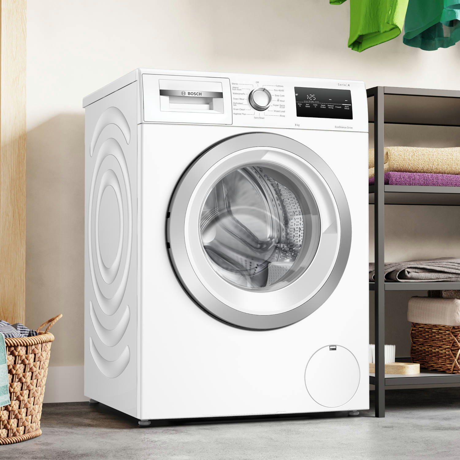 Bosch WAN28250GB 8kg 1400 Spin Washing Machine - White