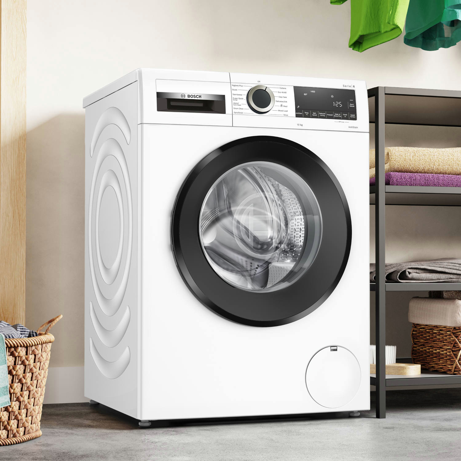 Bosch WGG25402GB 10kg 1400 Spin Washing Machine - White