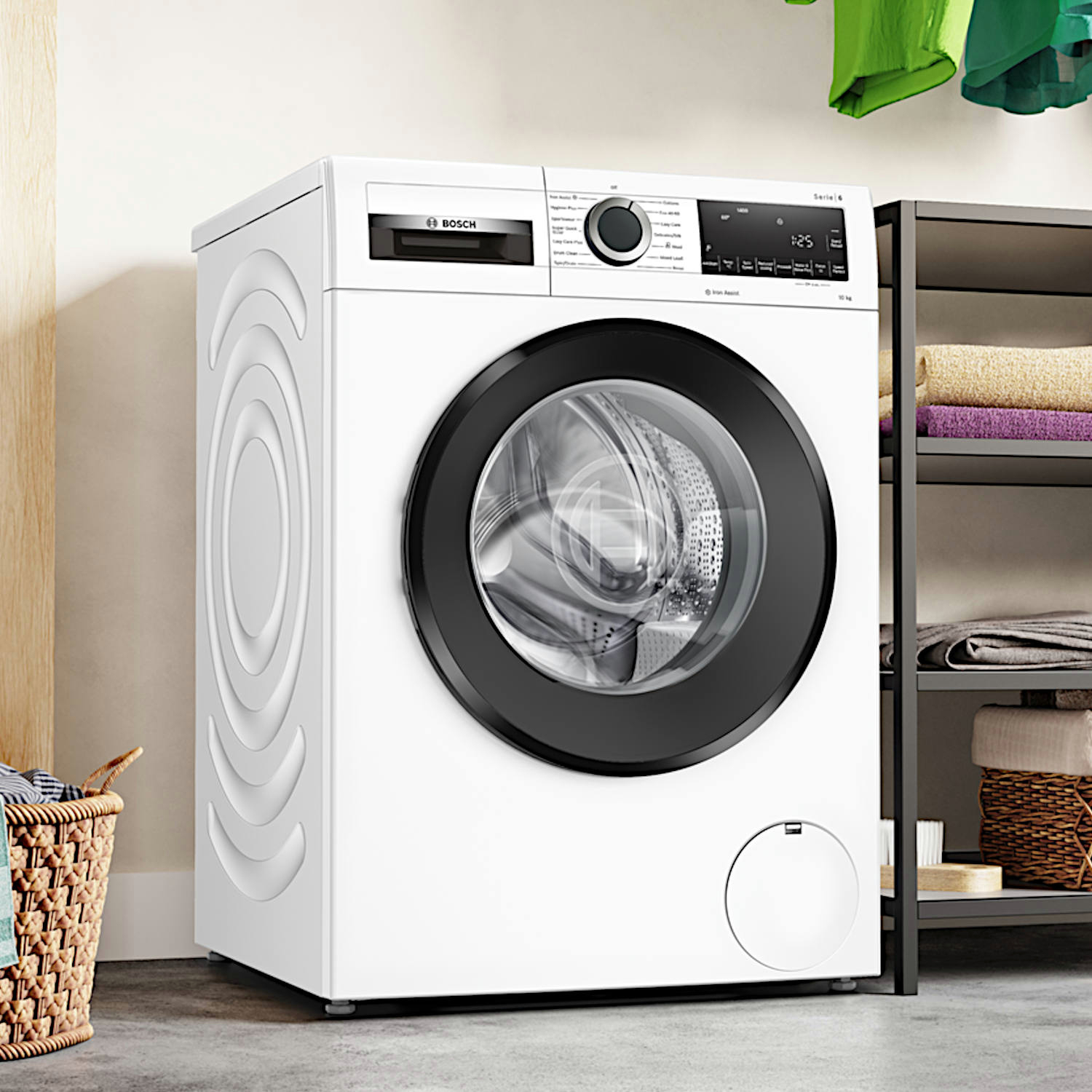 Bosch WGG254Z0GB 10kg 1400 Spin Washing Machine - White
