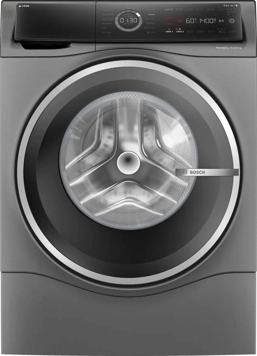 Bosch WNC254ARGB 10.5kg/6kg 1400 Spin Washer Dryer - Graphite