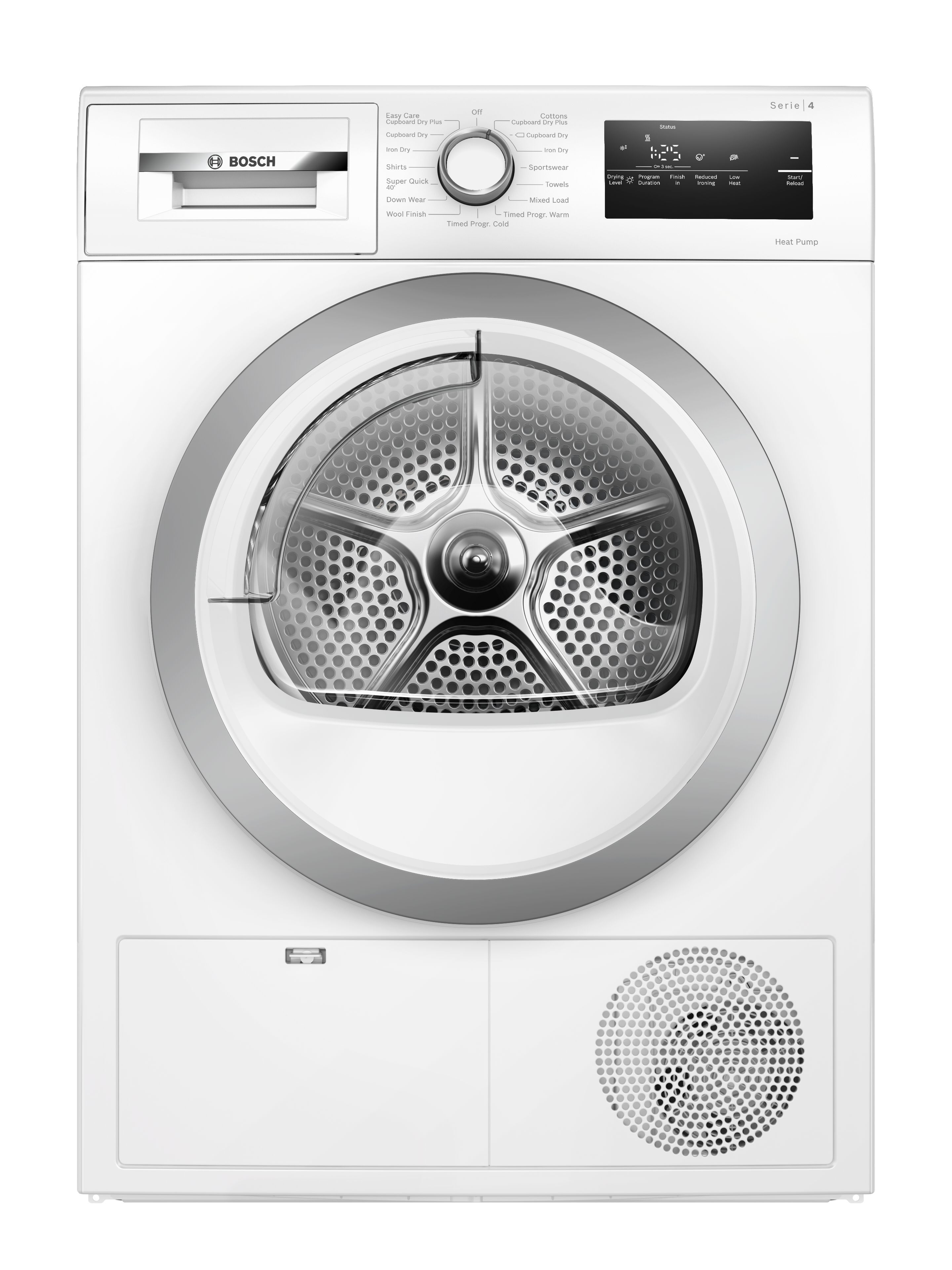 Bosch WTH85223GB 8kg Heat Pump Tumble Dryer - White