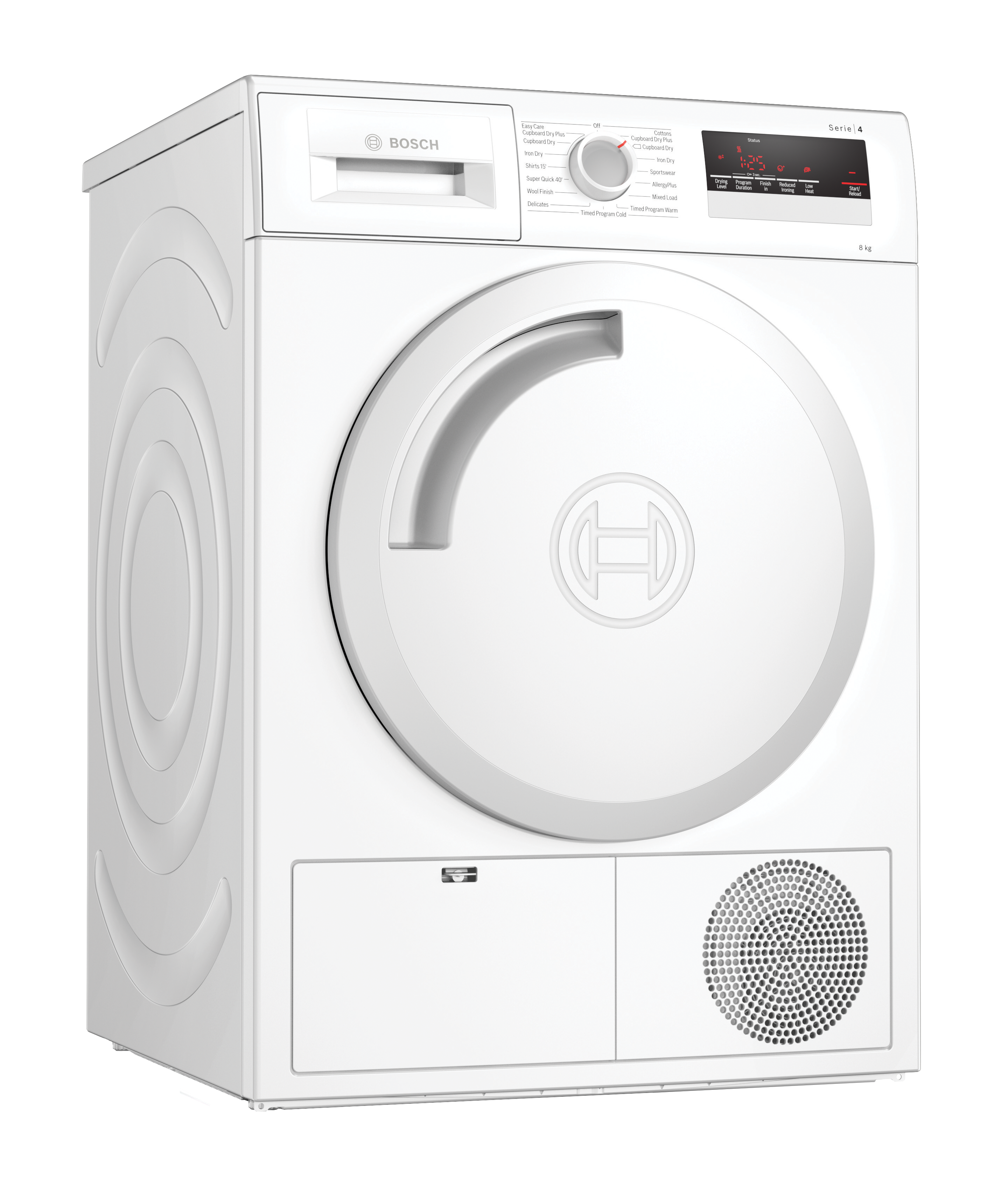 Bosch WTN83201GB 8kg Condenser Tumble Dryer - White