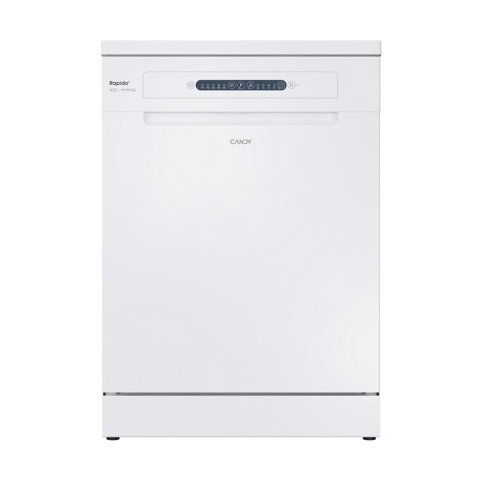 Candy RapidÓ CF 3C9E0W-80 Freestanding Dishwasher - White - 13 place settings