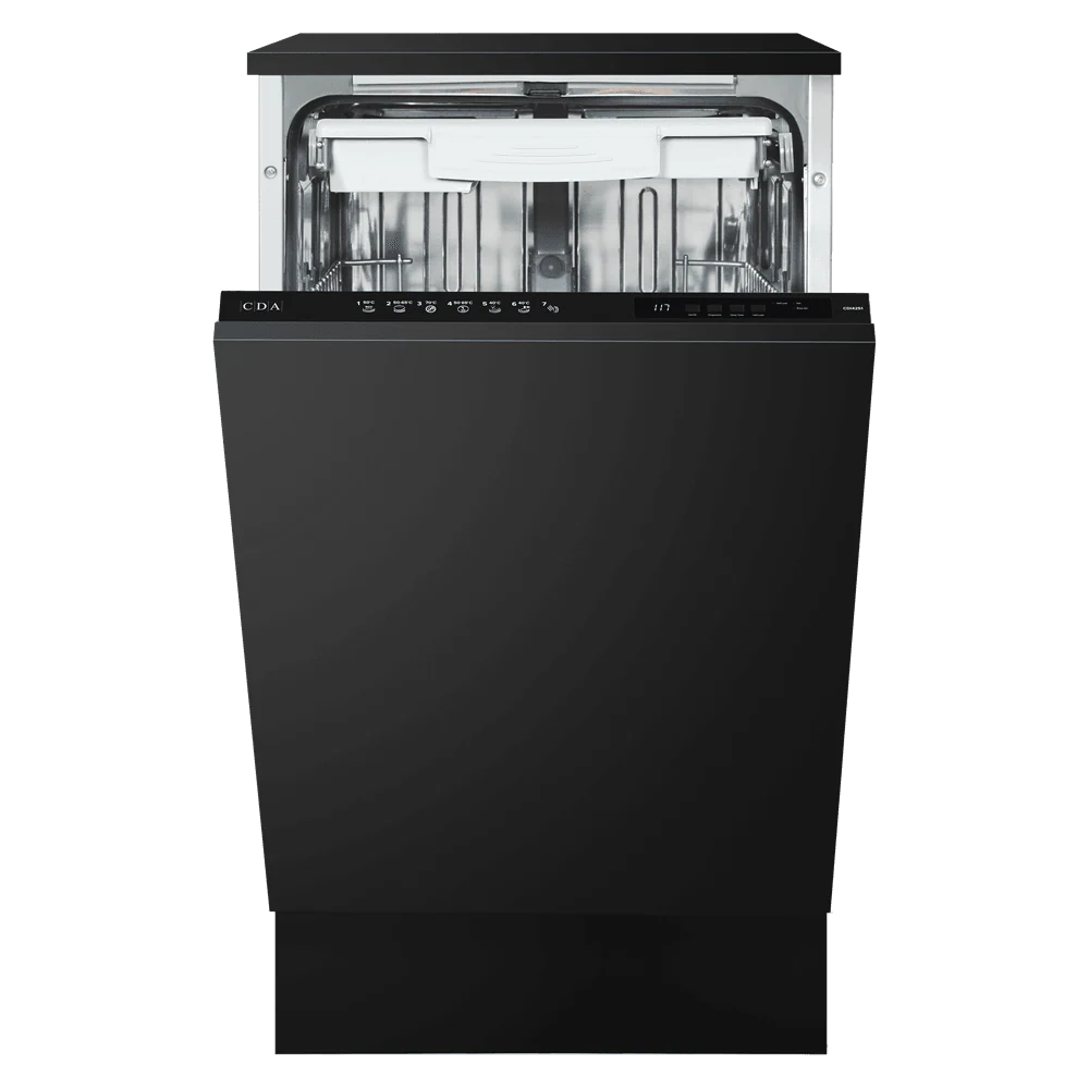 CDA CDI4251 45cm Slimline Integrated Dishwasher - 10 Place Settings