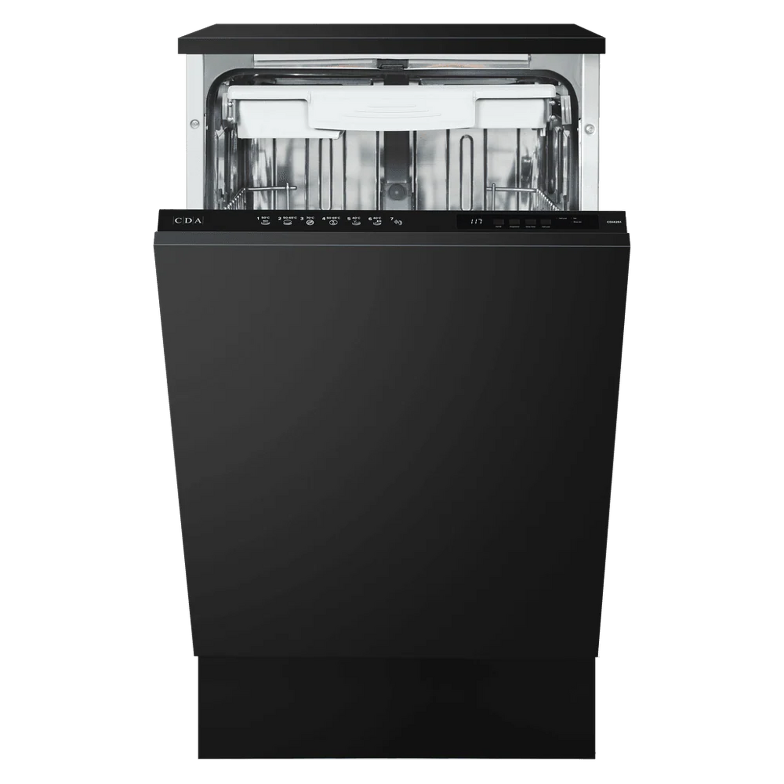 CDA CDI4251 45cm Slimline Integrated Dishwasher - 10 Place Settings