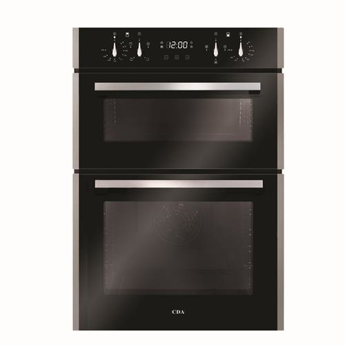 CDA DC941SS Built In Electric Double Oven - Black