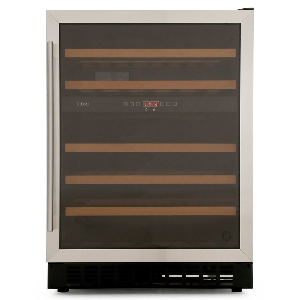 CDA FWC604SS Undercounter Wine Cooler - Stainless Steel