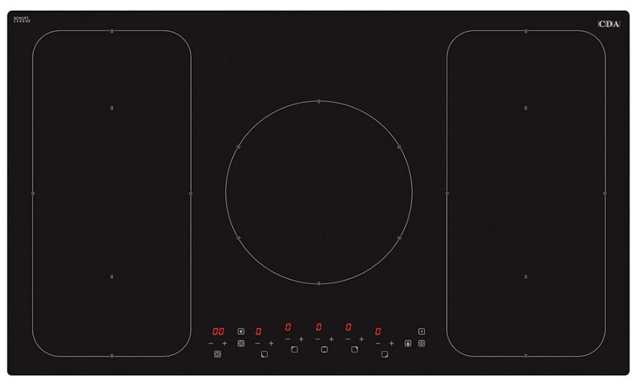 CDA HN9611FR 87cm Induction Hob - Black